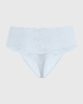 La Senza Magnificent Lace Thong Panty Ivory / M